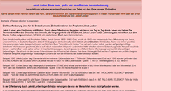 Desktop Screenshot of lorber-jakob.de